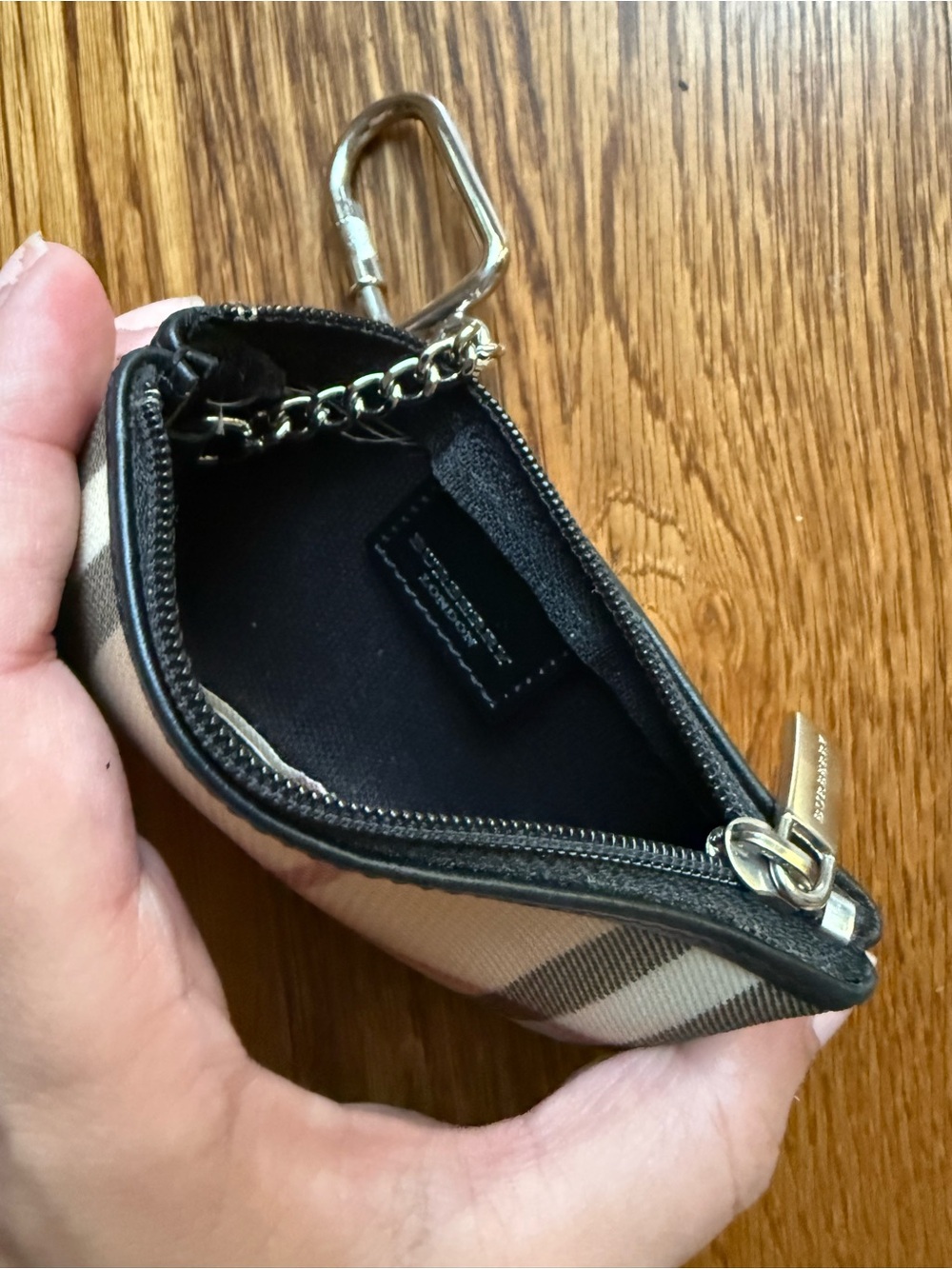 Burberry Check Key Cles - Picture 3 of 12
